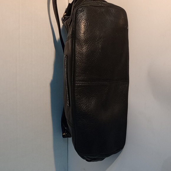 Fossil black pebble leather shoulder bag 75082 - Picture 5 of 11